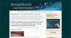 Desktop Screenshot of georgeboards.com